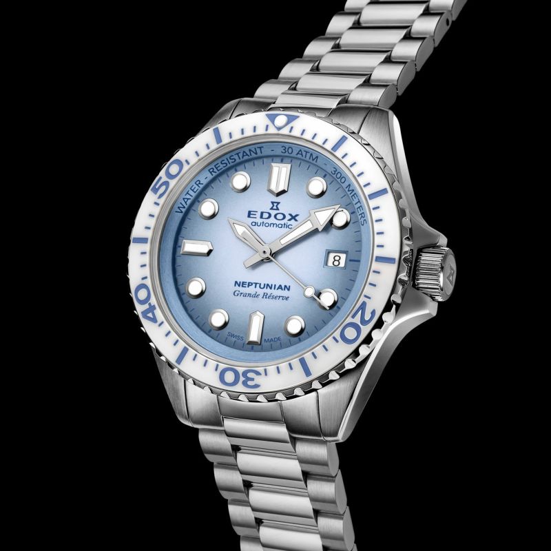 エドックス(EDOX) ネプチュニアン グランデ リザーブ デイト